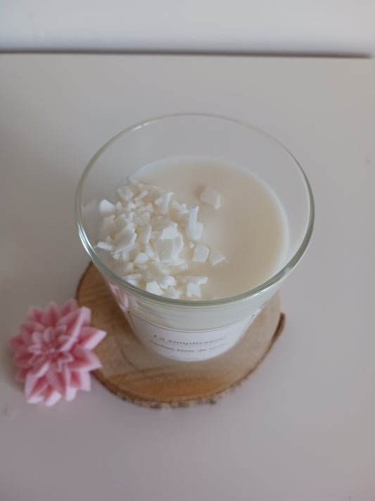 Bougie " La simplissime " Noix de coco