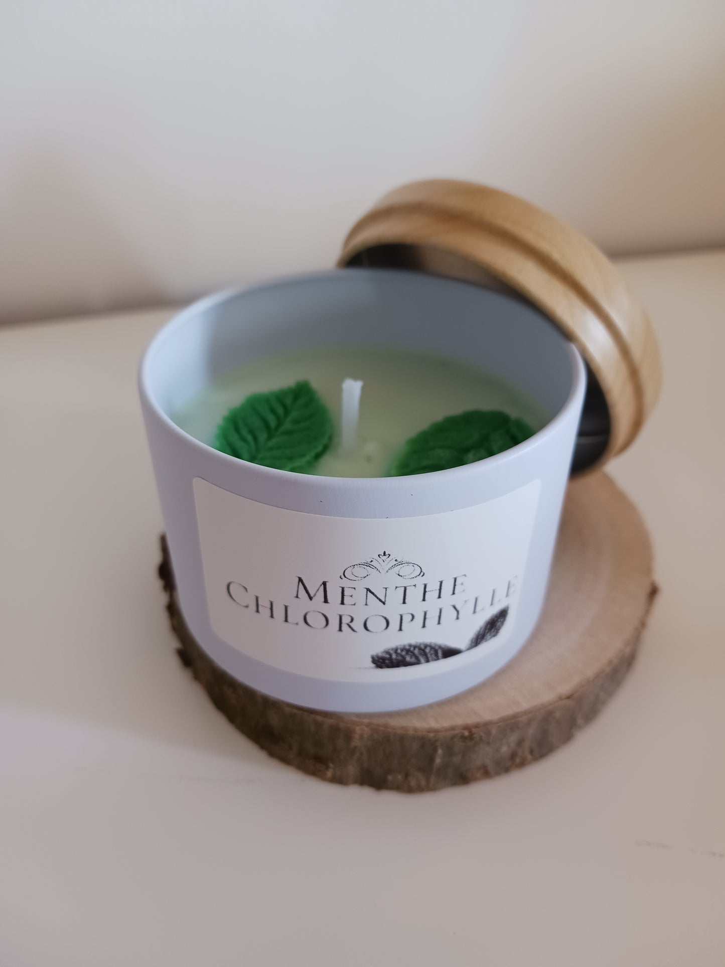 Bougie " Menthe chlorophylle "