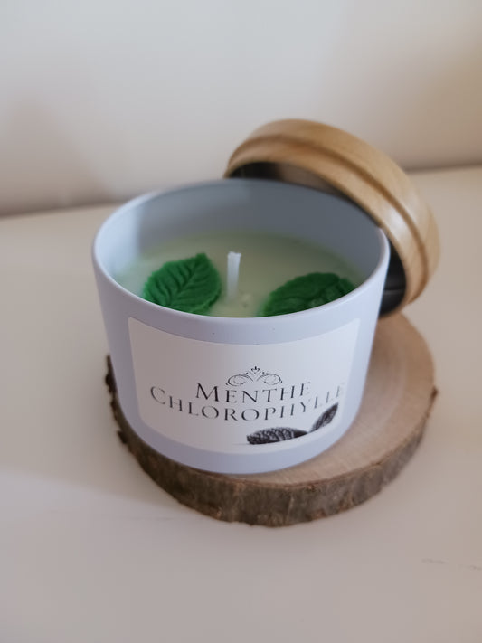 Bougie " Menthe chlorophylle "