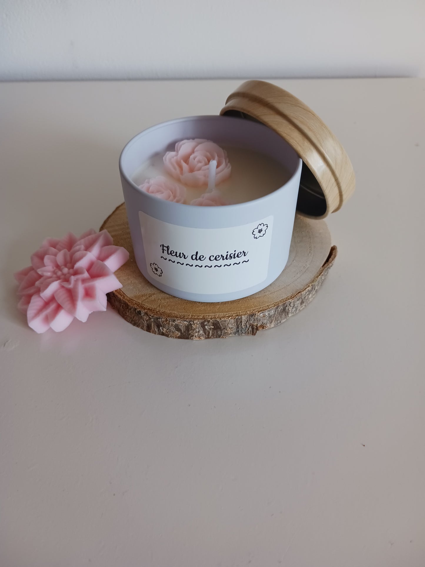 Bougie " Fleur de cerisier " 🌸