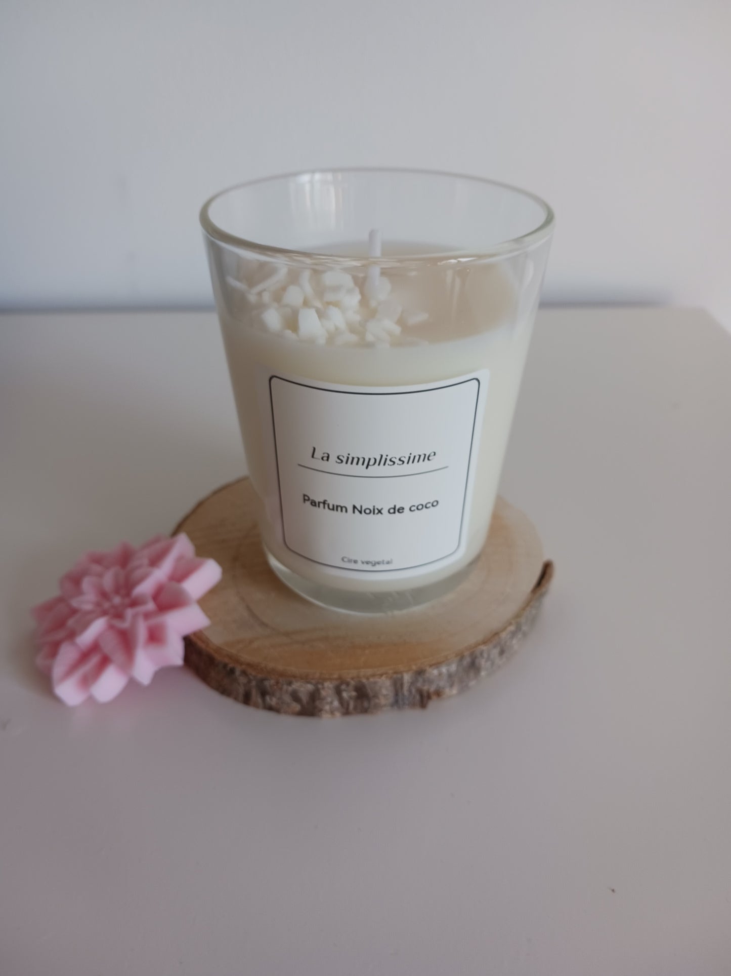 Bougie " La simplissime " Noix de coco